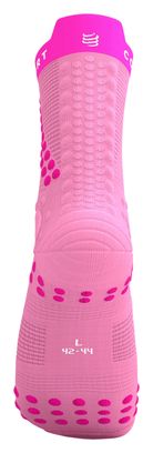 Calze Compressport Pro Racing V4.0 Trail Rosa