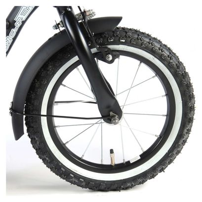 Vélo enfant Volare Black Cruiser - garçon - 14 po - noir - assemblé à 95 %