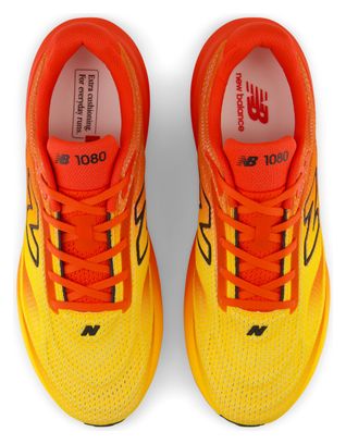 New Balance 1080 v15 Laufschuhe Rot/Orange für Herren