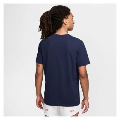 Maillot manches courtes Nike Founders Bleu Homme