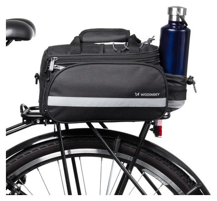Sacoche vélo Wozinsky porte-bagages housse pluie 27 L