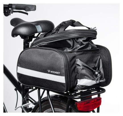 Sacoche vélo Wozinsky porte-bagages housse pluie 27 L