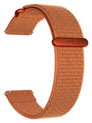 Polar Hook and Loop 22 mm Nylon Wristband Orange