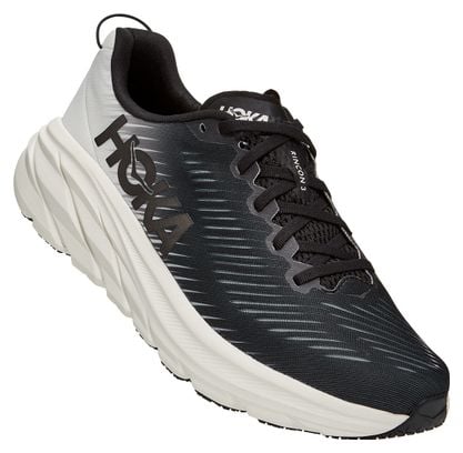 Hoka Rincon 3 Running Shoes Black White Men's