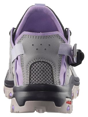 Zapatillas anfibias Salomon Techamphibian 5 para mujer Gris/Violeta