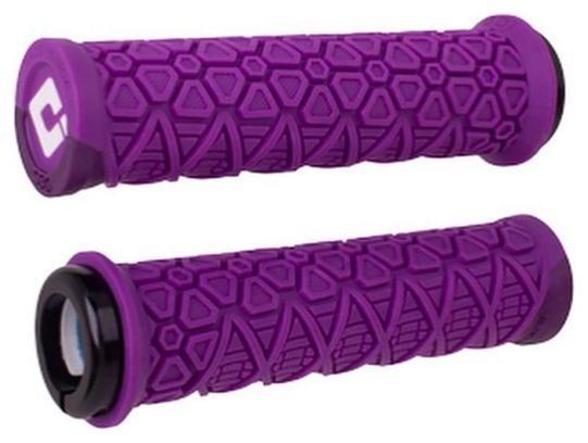 Pair of Odi Vanquish V2.1 Grips 135 mm Purple