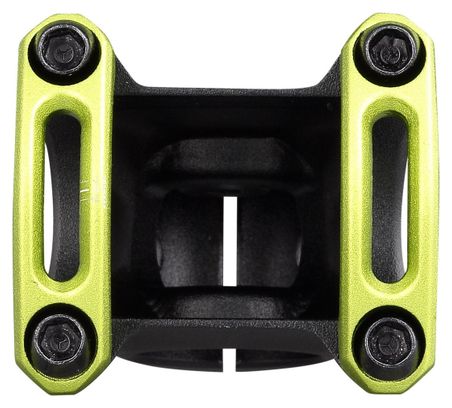 Spank Split Stem 0 ° 31,8 mm Nero / Verde