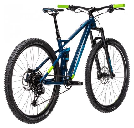MTB Cube Stereo 120 Pro 29 Full Suspension Sram NX / SX Eagle 12S 29'' Blueberry Blue Green 2021