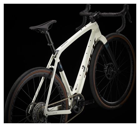 Gravel Bike Trek Checkpoint SLR 6 Sram Rival eTap AXS 12V 700 mm Blanc Era / Vert Emeraude 2023