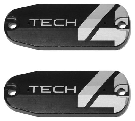 Hope Tech 4 Tank Cover Zwart (x2 stuks)