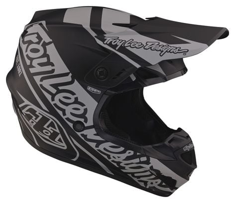Troy Lee Designs GP Slice Full Face Helmet Grey/Black
