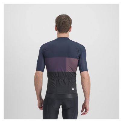 Maglia Sportful Snap a manica corta blu/nero