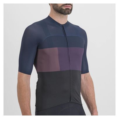 Maglia Sportful Snap a manica corta blu/nero