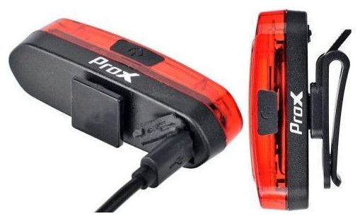Feu arrière/avant pour vélo - 2in1 - 50 Lumen et 100 Lumen