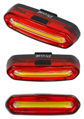 Feu arrière/avant pour vélo - 2in1 - 50 Lumen et 100 Lumen
