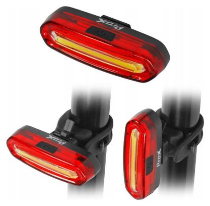 Feu arrière/avant pour vélo - 2in1 - 50 Lumen et 100 Lumen