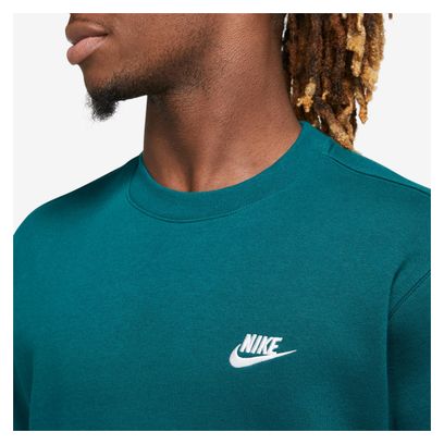 Nike Sportswear Club Crew Bleu Foncé Long Sleeve Top