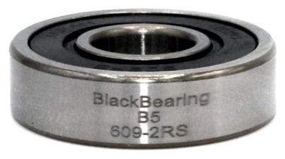 Black Bearing Lager B5 609-2RS 9 x 24 x 7