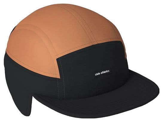 Casquette Running Ciele FLTCap WND Ultra Black Canyon Noir Beige