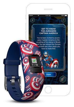 Montre enfant Garmin Vivofit 2 Captain America