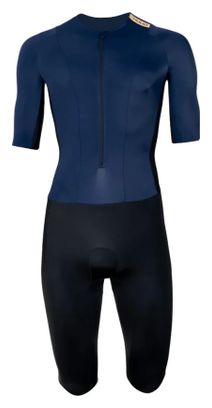 Tuta da triathlon Huub Collective TC Performance blu/nera da uomo
