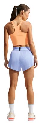 Pantaloncini Nike AeroSwift 3in con spacchi, blu, da donna