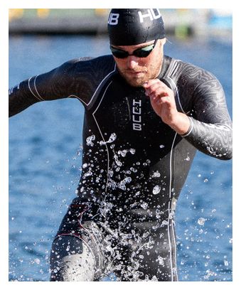 Huub SUB7 Neoprenanzug Schwarz/Grau/Rot für Herren