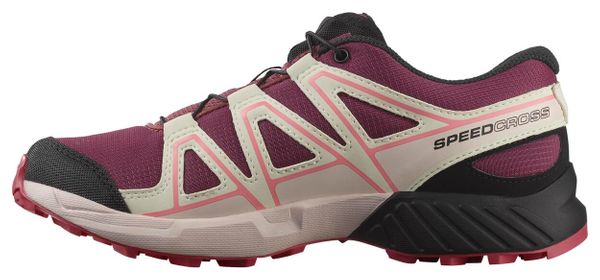 Chaussures Trail Salomon Speedcross Rose Enfant
