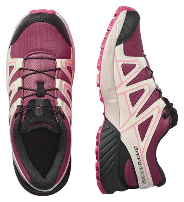Chaussures Trail Salomon Speedcross Rose Enfant