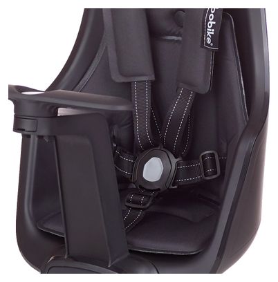 Bobike Kindersitz vorne Exklusiv Mini Plus (Lenksäulenmontage) Schwarz