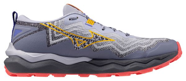 Chaussures Trail Mizuno Wave Daichi 9 Bleu/Rose Femme