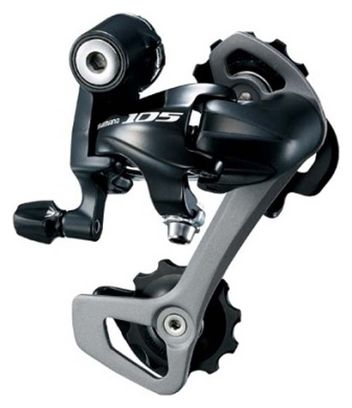 Shimano 105 5701 10 Speed Rear Derailleur Medium Cage Black