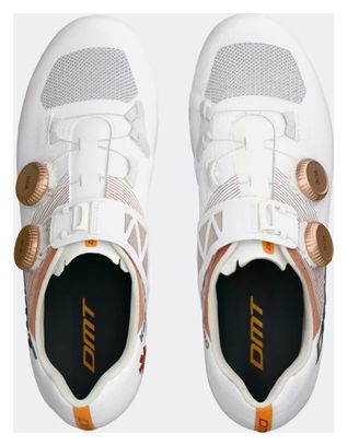 DMT KR0 Evo Superlight Road Shoes - White/Bronze