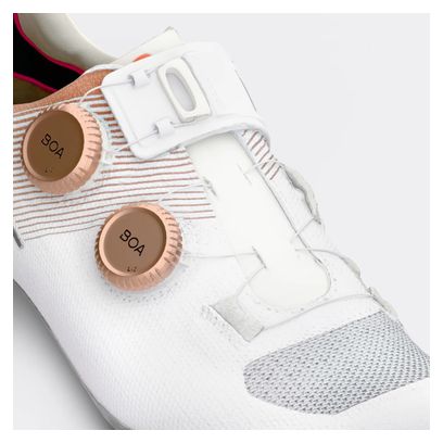 DMT KR0 Evo Superlight Road Shoes - White/Bronze