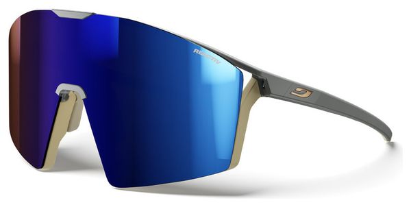Occhiali Julbo Edge Cover Reactiv 2-4 Blu/Marrone