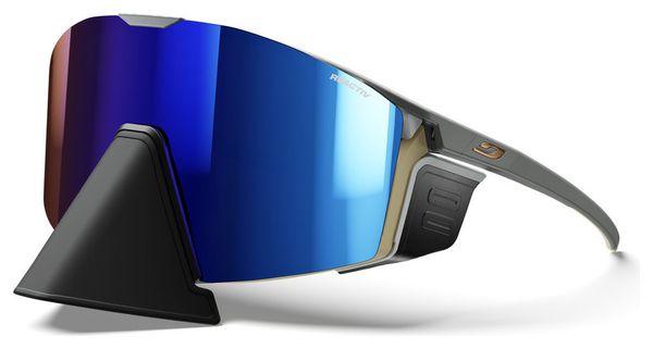 Occhiali Julbo Edge Cover Reactiv 2-4 Blu/Marrone