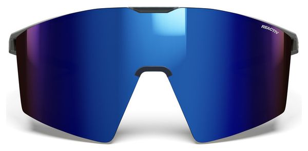 Occhiali Julbo Edge Cover Reactiv 2-4 Blu/Marrone