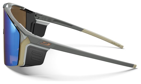 Occhiali Julbo Edge Cover Reactiv 2-4 Blu/Marrone