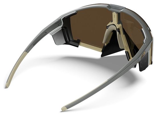 Occhiali Julbo Edge Cover Reactiv 2-4 Blu/Marrone
