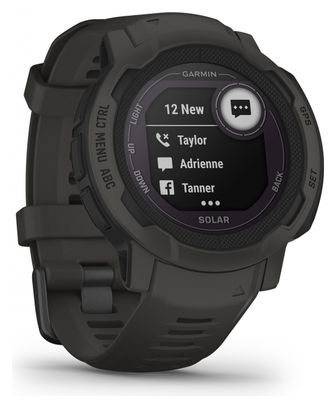 Garmin Instinct 2 Solar Sporthorloge Zwart