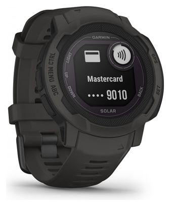 Garmin Instinct 2 Solar Sporthorloge Zwart