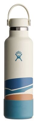 Gourde Isotherme Hydro Flask Standard Mouth 620 ml Blanc