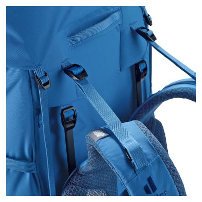 Deuter Aircontact Core 70L +10 Blue Men's Hiking Backpack