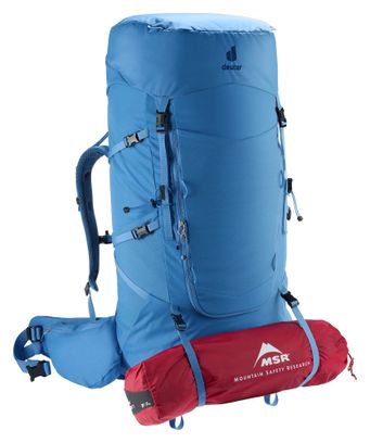 Deuter Aircontact Core 70L +10 Blue Men's Hiking Backpack
