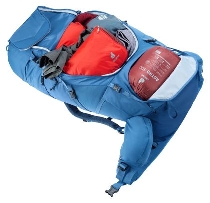 Deuter Aircontact Core 70L +10 Blue Men's Hiking Backpack