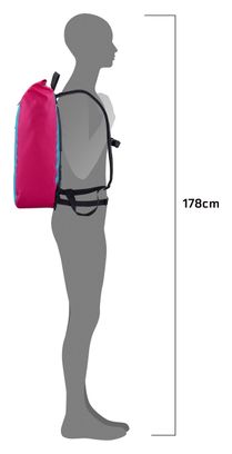 Sac à Dos Ortlieb Velocity Lite 23L Bleu Rose Cyber