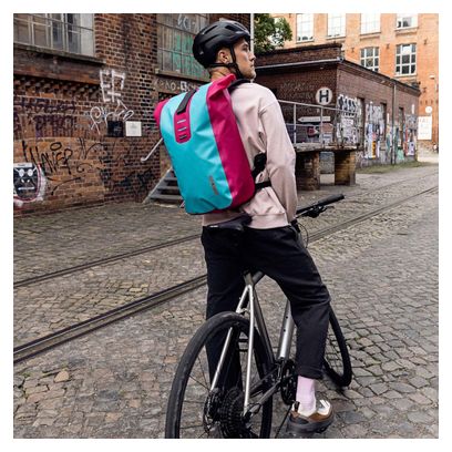 Sac à Dos Ortlieb Velocity Lite 23L Bleu Rose Cyber