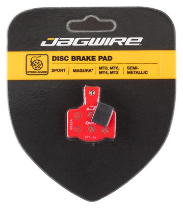 Jagwire Disc Brake Pads for Magura MT Sport / MT2 / MT4 / MT4e / MT6 / MT8 / MT8 Pro / MT8 SL / MT Trail Rear