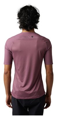 Maillot de manga corta Fox Flexair Ascent Cordovan Morado