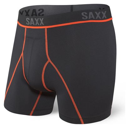 Boxer Saxx Kinetic HD Nero Arancione